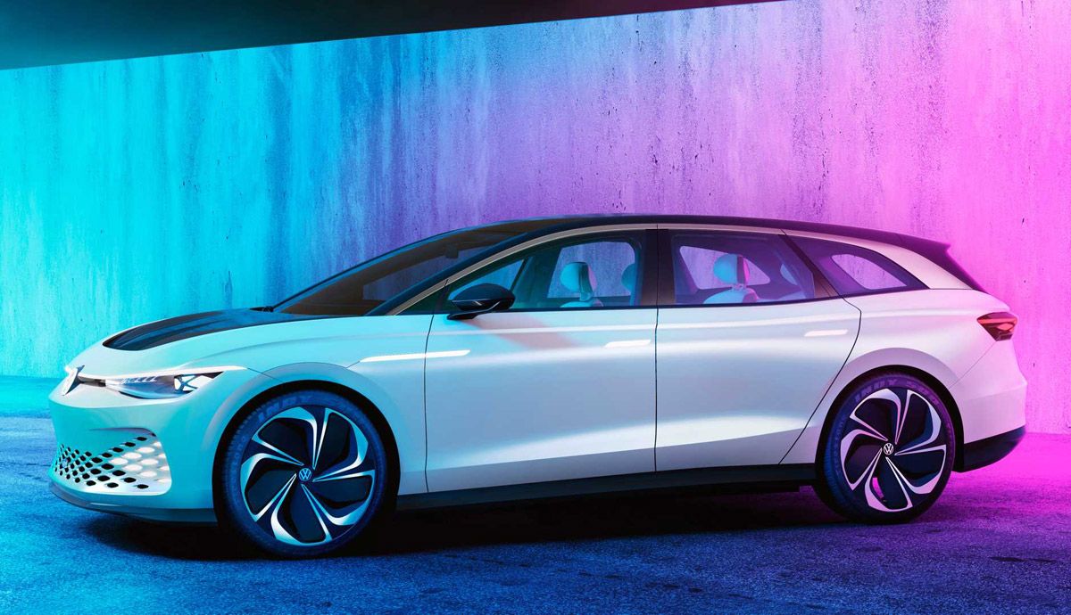 Volkswagen ID Space Vizzion concept car.