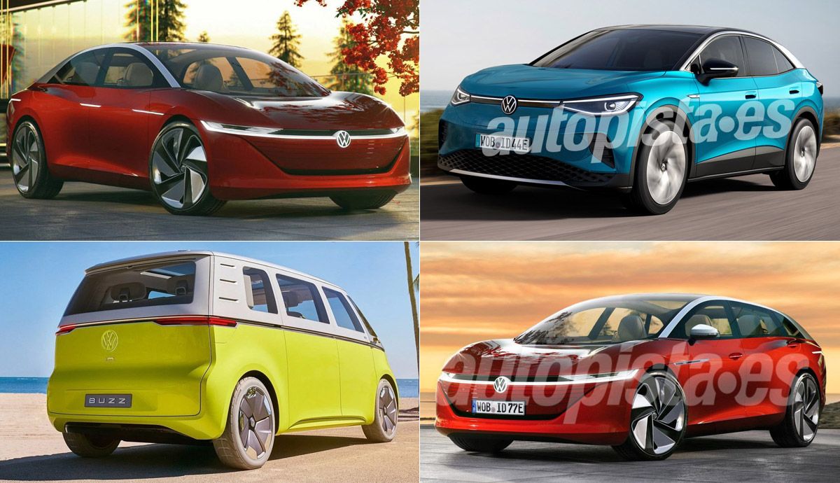 Los eléctricos del futuro de Volkswagen.