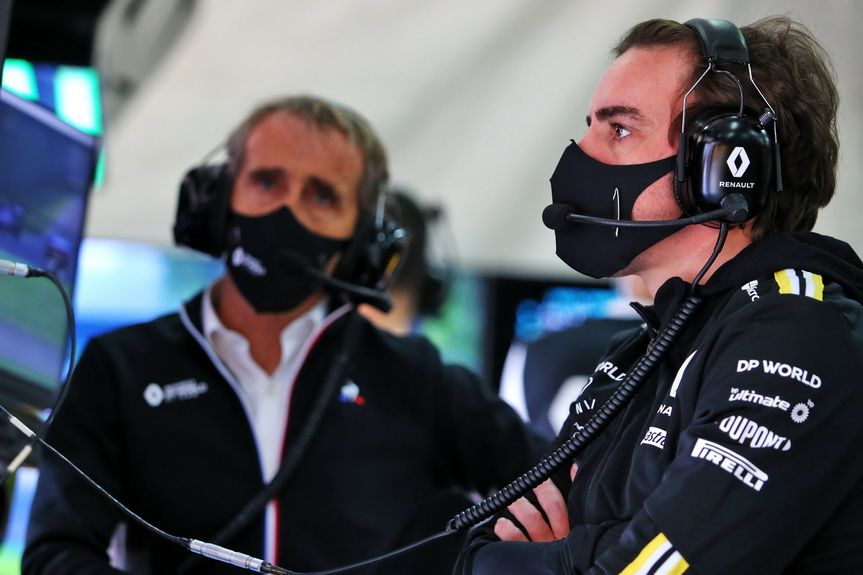 Alonso disputará el test de Abu Dabi con el Renault R.S.20