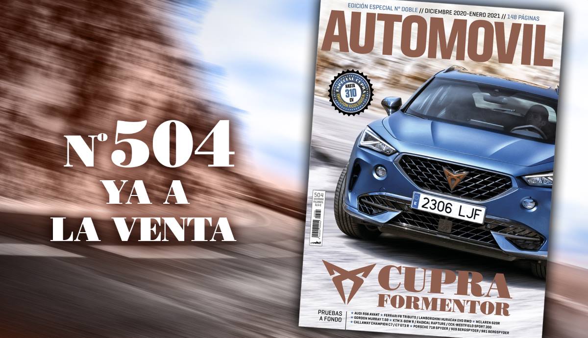 La revista AUTOMÓVIL en su número 504, ya a la venta