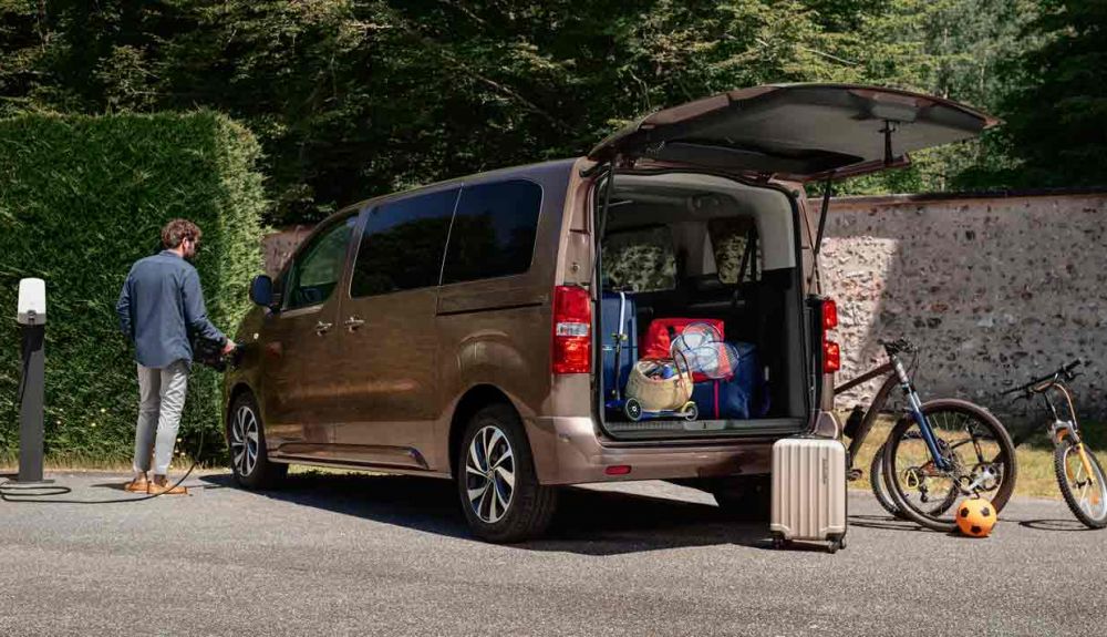 Citroën e-SpaceTourer, cero emisiones y hasta 330 km.