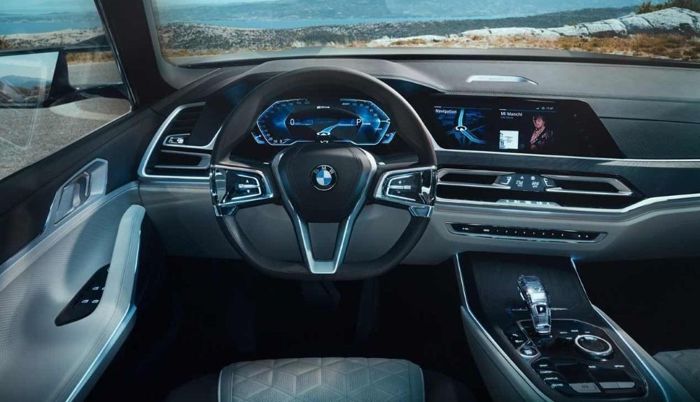 El interior del BMW X8 será similar al del X7, en la foto. El interior del BMW X8 será similar al del X7, en la foto.