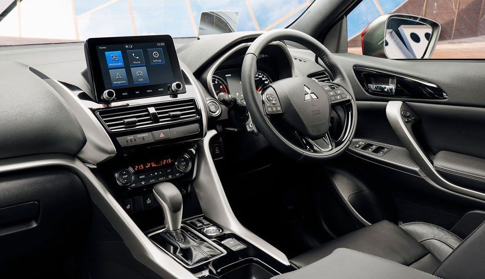 Interior del nuevo Mitsubishi Eclipse Cross. Interior del nuevo Mitsubishi Eclipse Cross.
