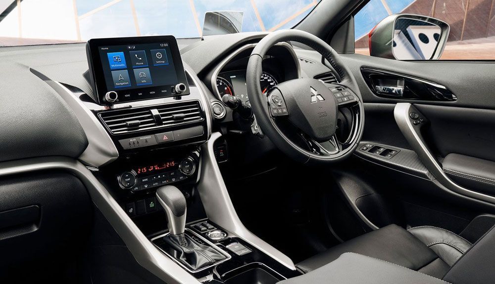 Interior del nuevo Mitsubishi Eclipse Cross.