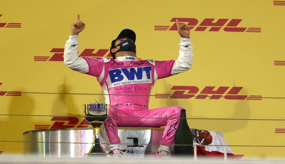 Primera victoria de Checo Pérez en F1 y muy merecida / Foto: Lukas Gorys