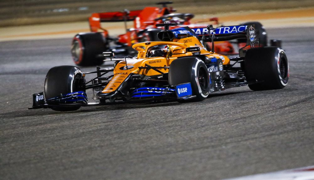Carlos Sainz protagonizó una magnífica carrera, se clasificó cuarto