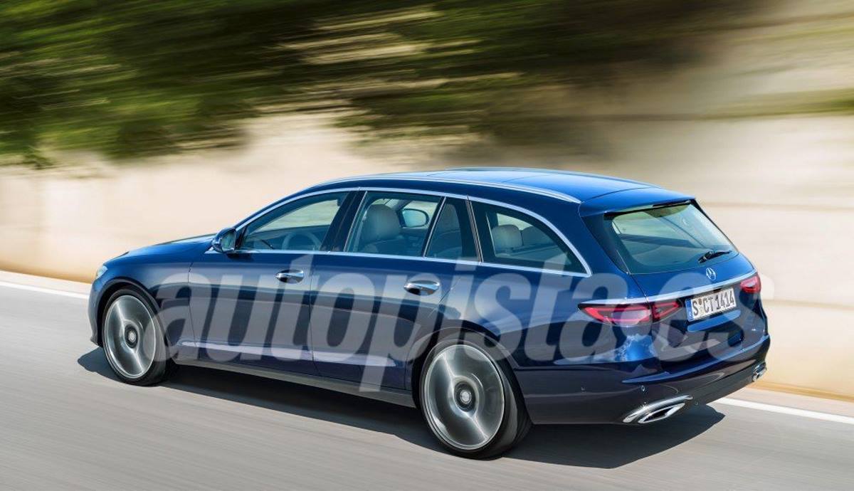 Ilustración del nuevo Mercedes C familiar