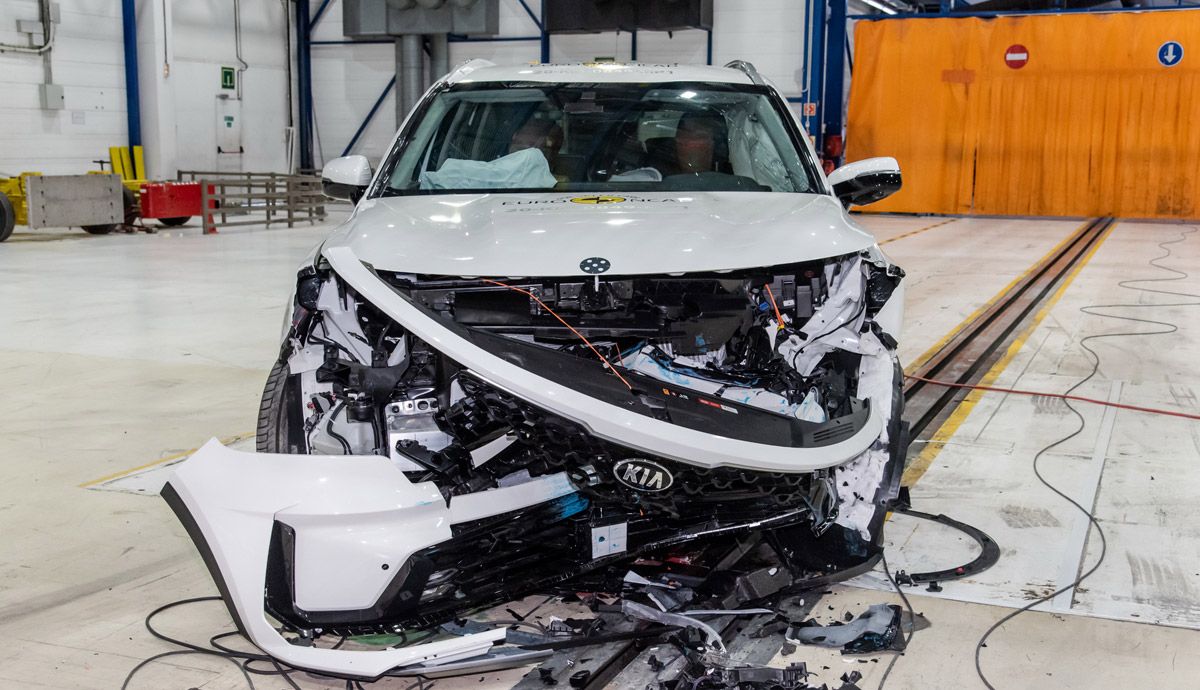 Kia Sorento, cinco estrellas Euro NCAP.
