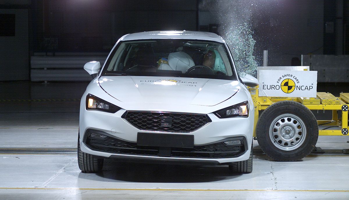 Seat León, cinco estrellas Euro NCAP.