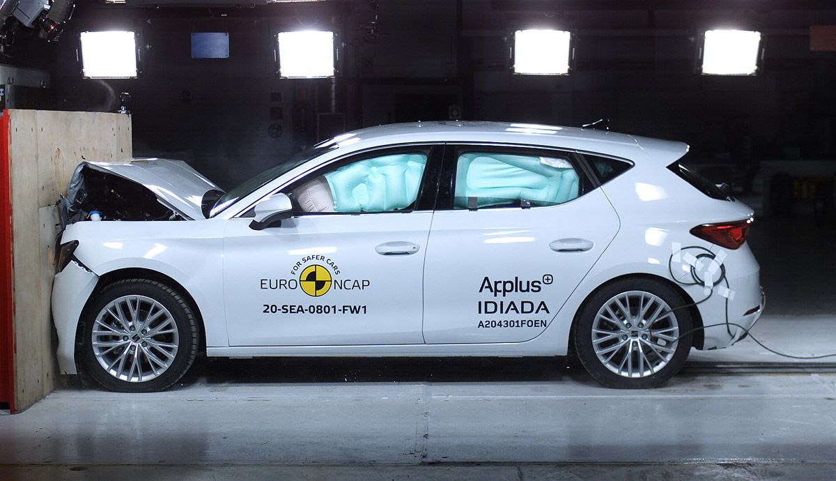 Seat León, cinco estrellas Euro NCAP.
