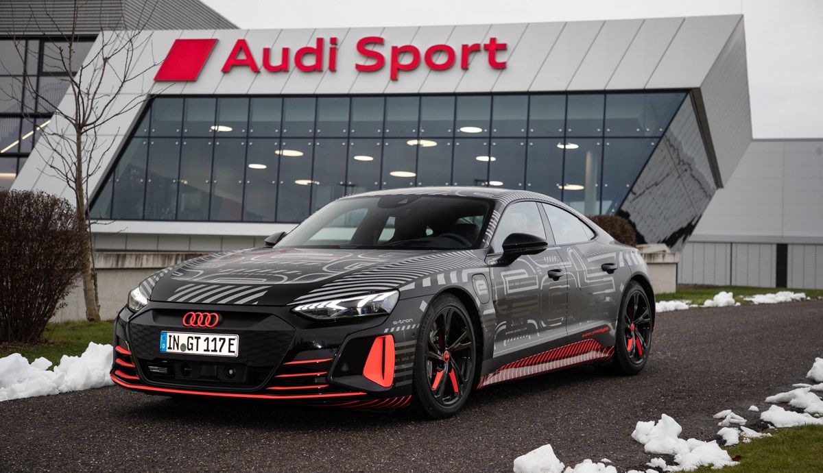 El Audi e-tron GT entra en producción.