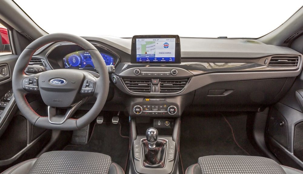 Ford Focus 1.0 Ecoboost MHEV: así es su interior.