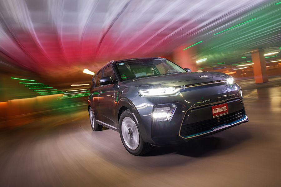 Kia e-Soul cien por cien eléctrico.