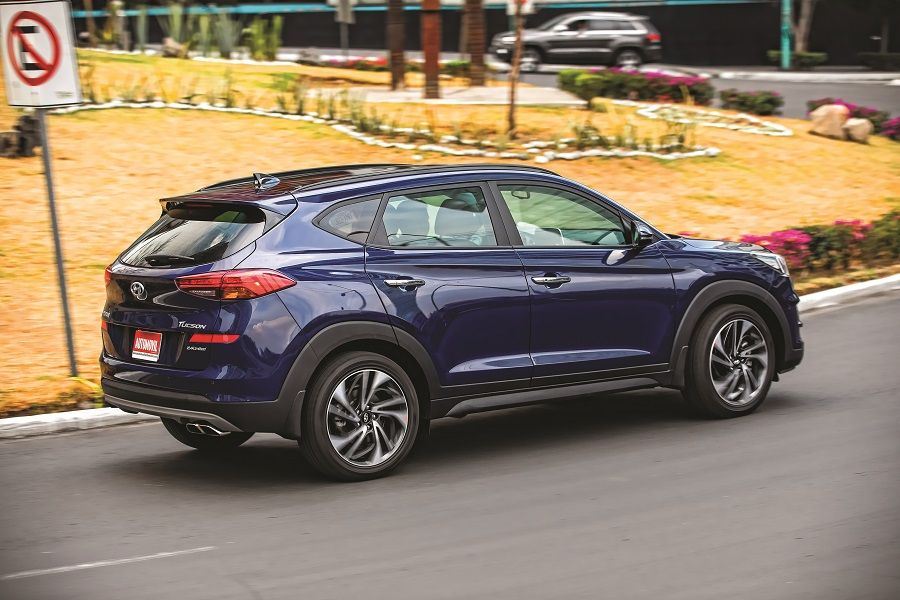 Hyundai Tucson 2.4 cruva tras