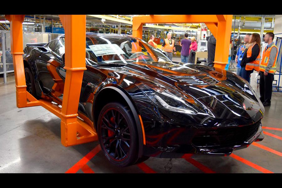 Chevrolet Corvette último delantero Z06