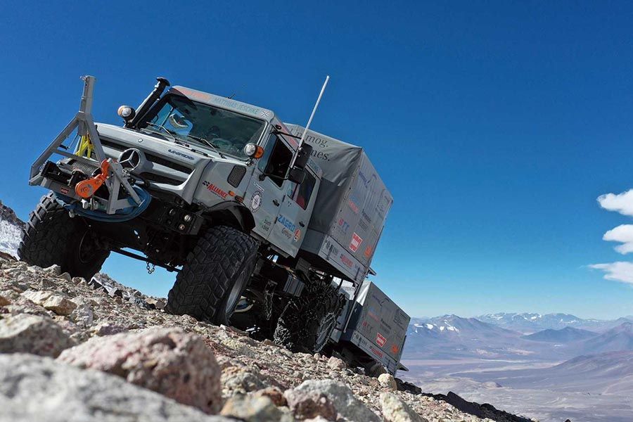 Mercedes-Benz Unimog récord