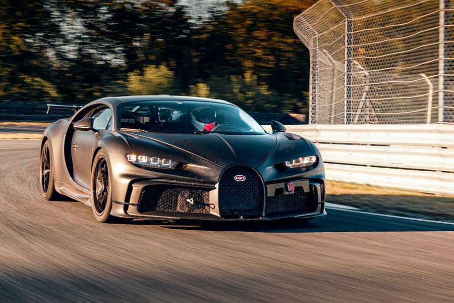 Bugatti Chiron Pur Sport agarre