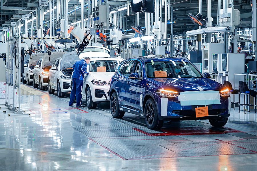 BMW iX3 producción China