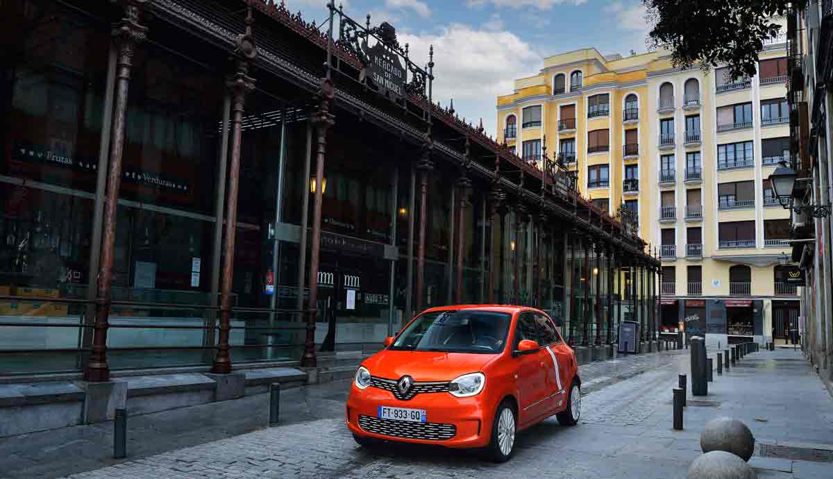 Apertura renault twingo ze 076