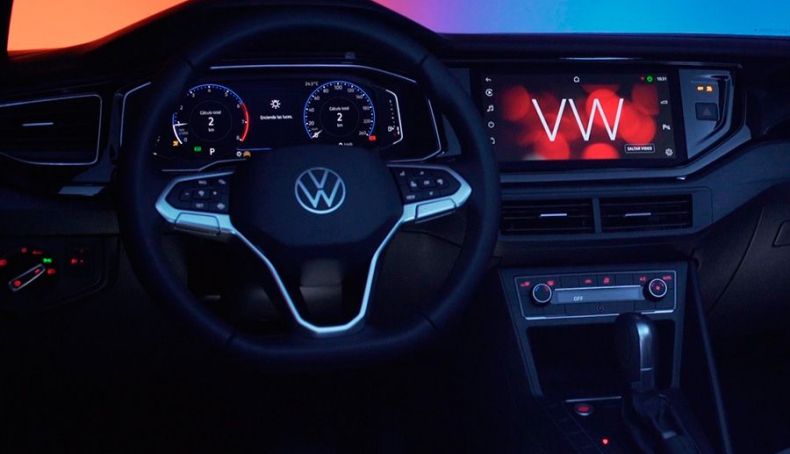 Volkswagen Nivus: así es el interior del SUV que ya se vende en Brasil.