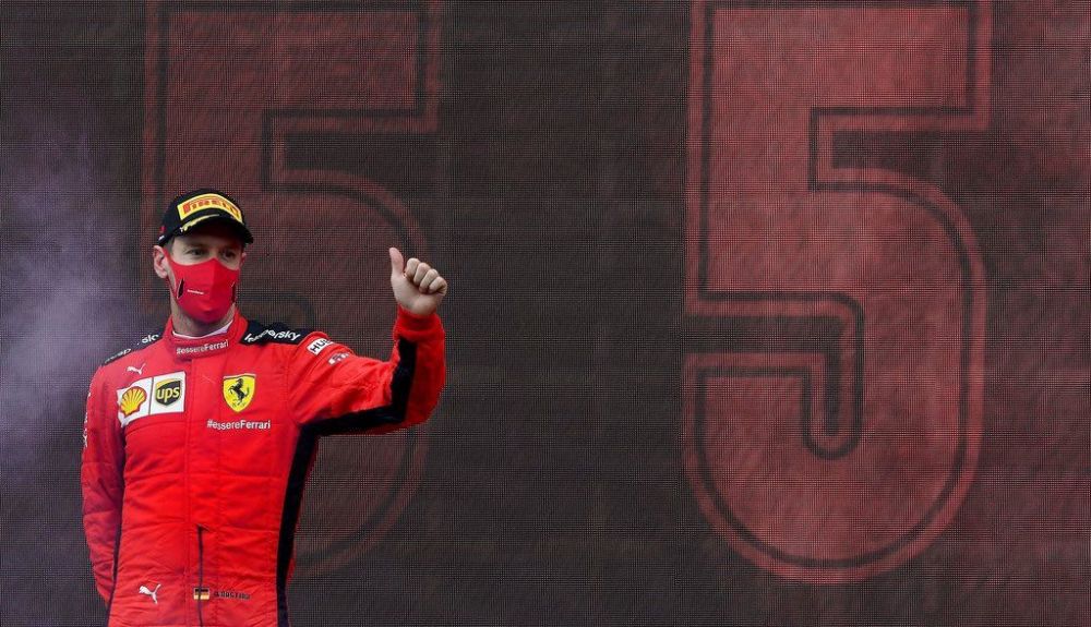 Sebastian Vettel se despide de Ferrari Sebastian Vettel se despide de Ferrari