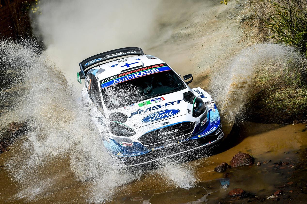 Rally de México: Sébastien Ogier (Toyota) vence antes del parón.