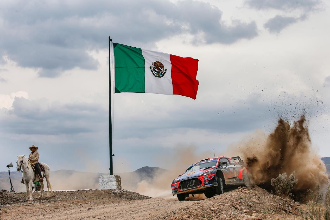 Rally de México: Sébastien Ogier (Toyota) vence antes del parón.