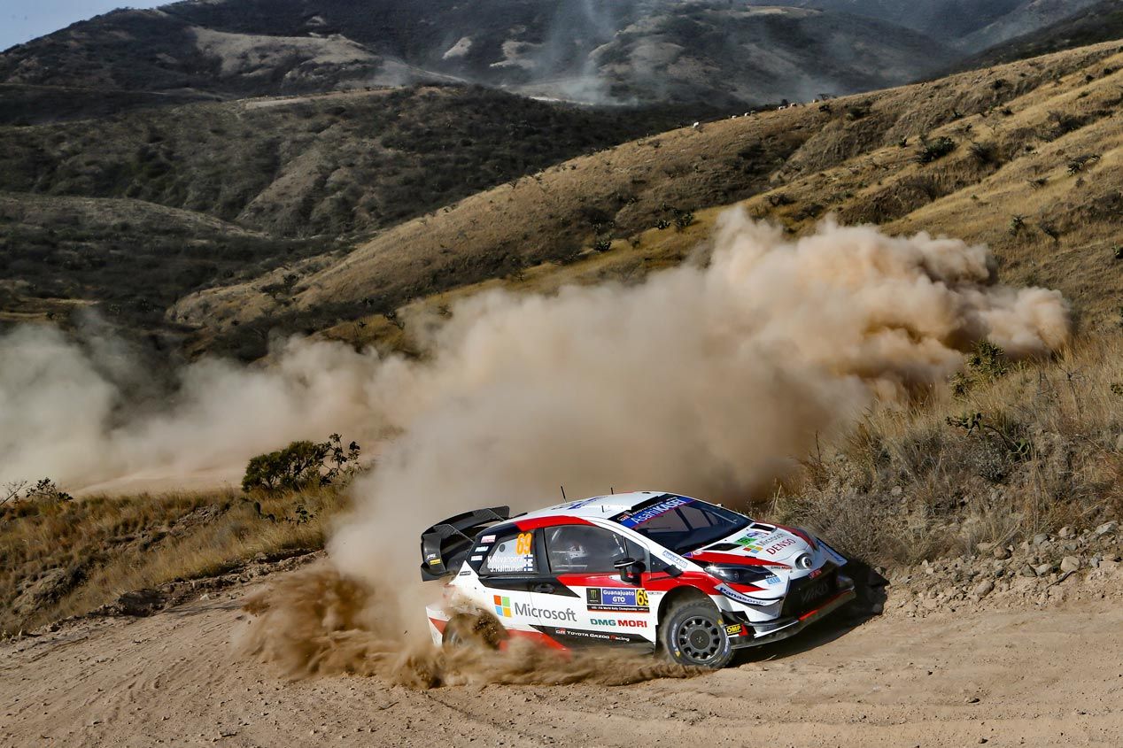 Rally de México: Sébastien Ogier (Toyota) vence antes del parón.
