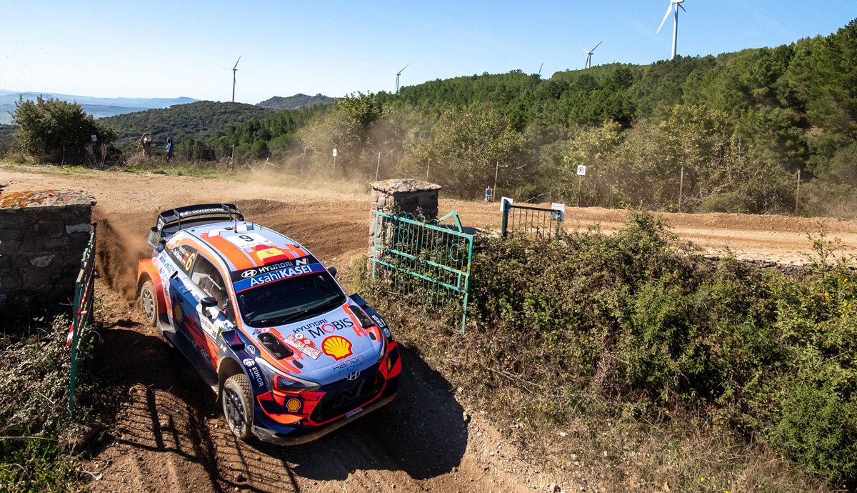 Rally de Cerdeña: otro triunfo de Dani Sordo (Hyundai) en la isla italiana.