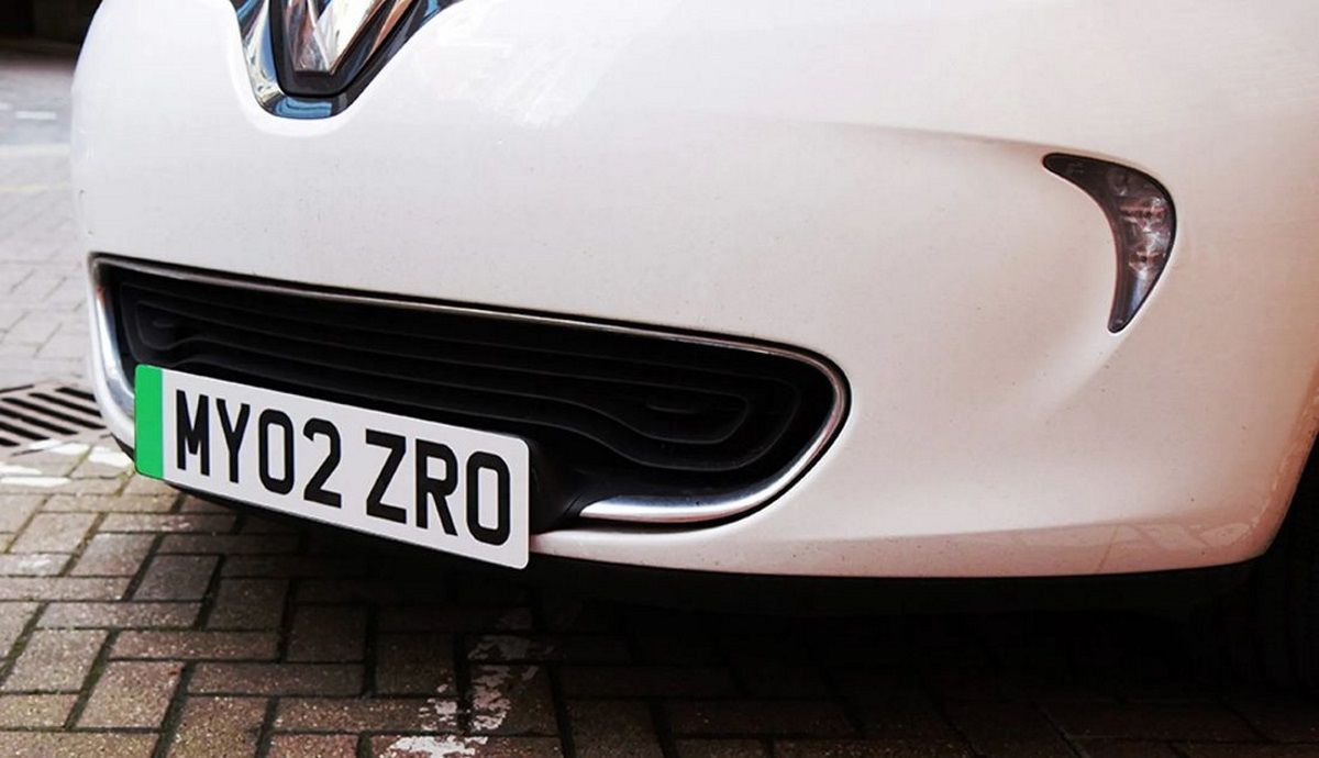 Nueva matrícula en Reino Unido para coches eléctricos. Foto: Auto Motor und Sport.