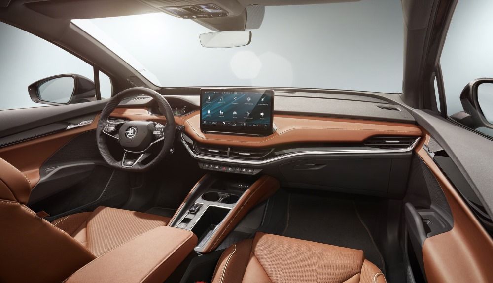 Skoda Enyaq iV: así es el interior del nuevo SUV Skoda Enyaq iV: así es el interior del nuevo SUV