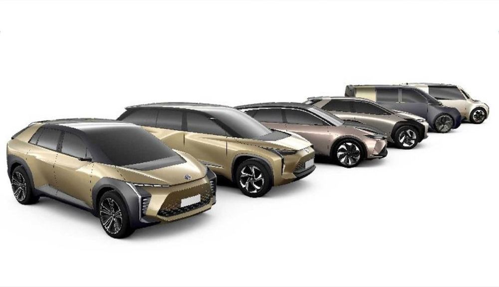 Los nuevos coches eléctricos anunciados por Toyota.