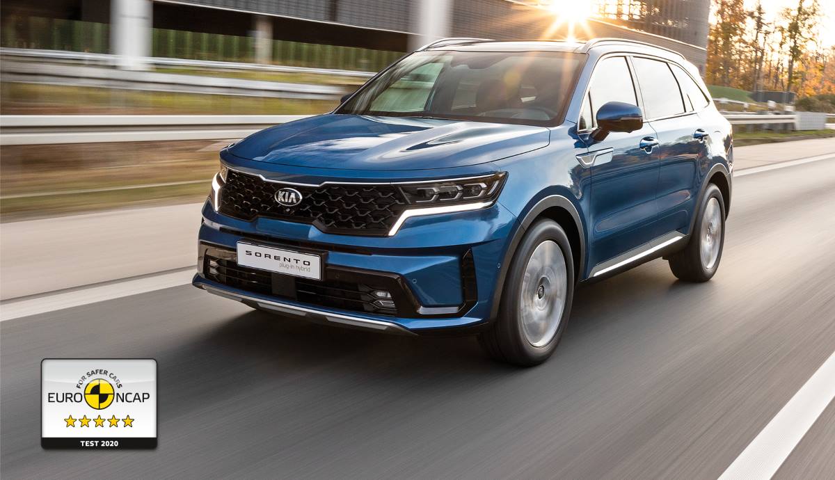 El nuevo Kia Sorento 2021 con la calificación más alta en seguridad