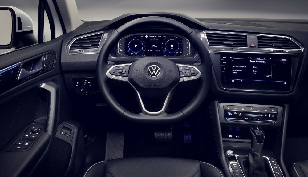 VW Tiguan e-Hybrid 2021: así es su interior VW Tiguan e-Hybrid 2021: así es su interior