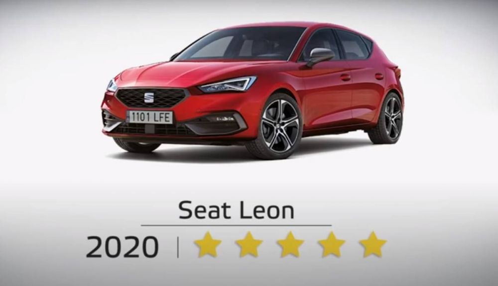 El Seat León, el segundo coche más seguro del año 2020 en Euro NCAP