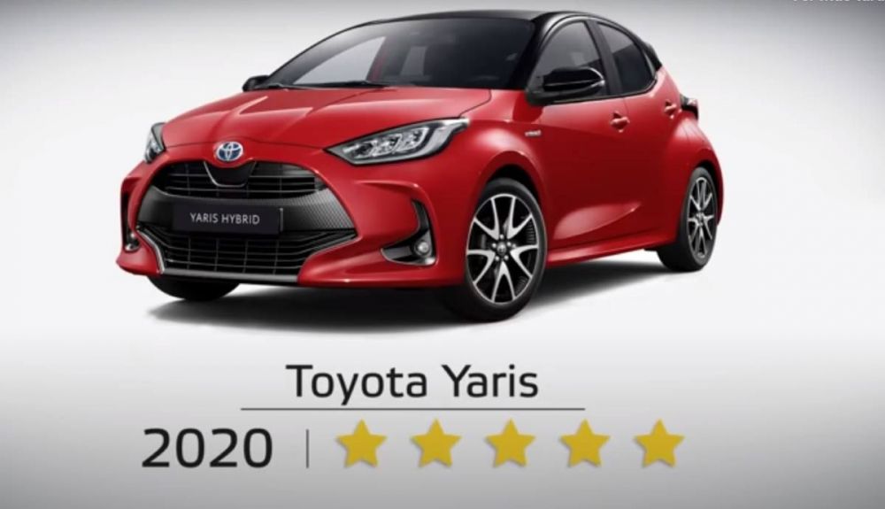 El Toyota Yaris, el tercer coche más seguro del año