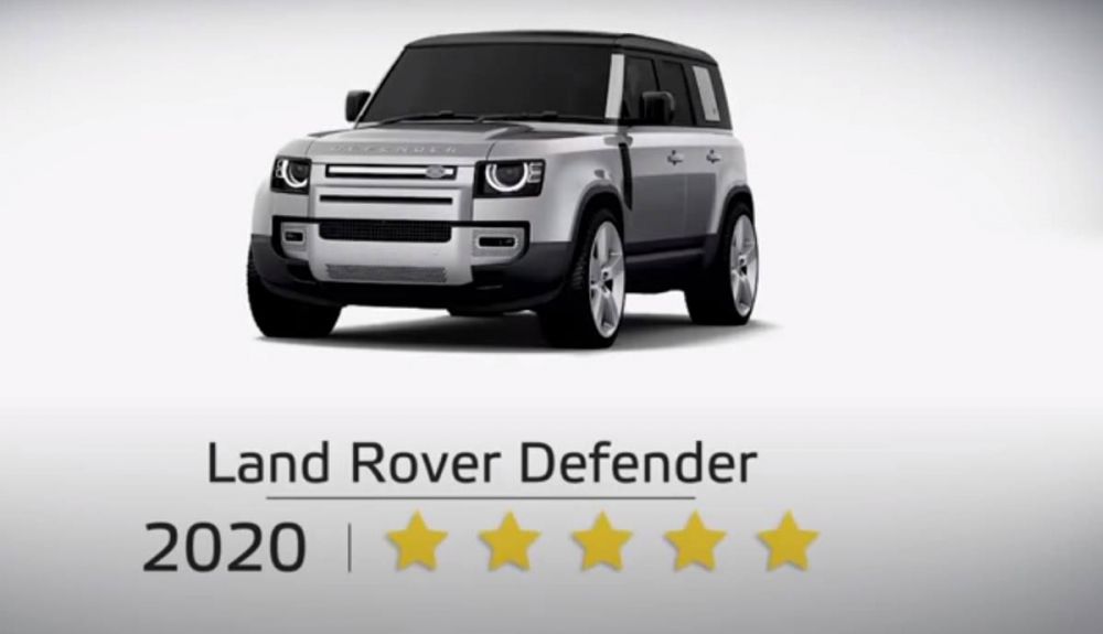 Land Rover Defender, el sexto modelo más seguro del año Land Rover Defender, el sexto modelo más seguro del año