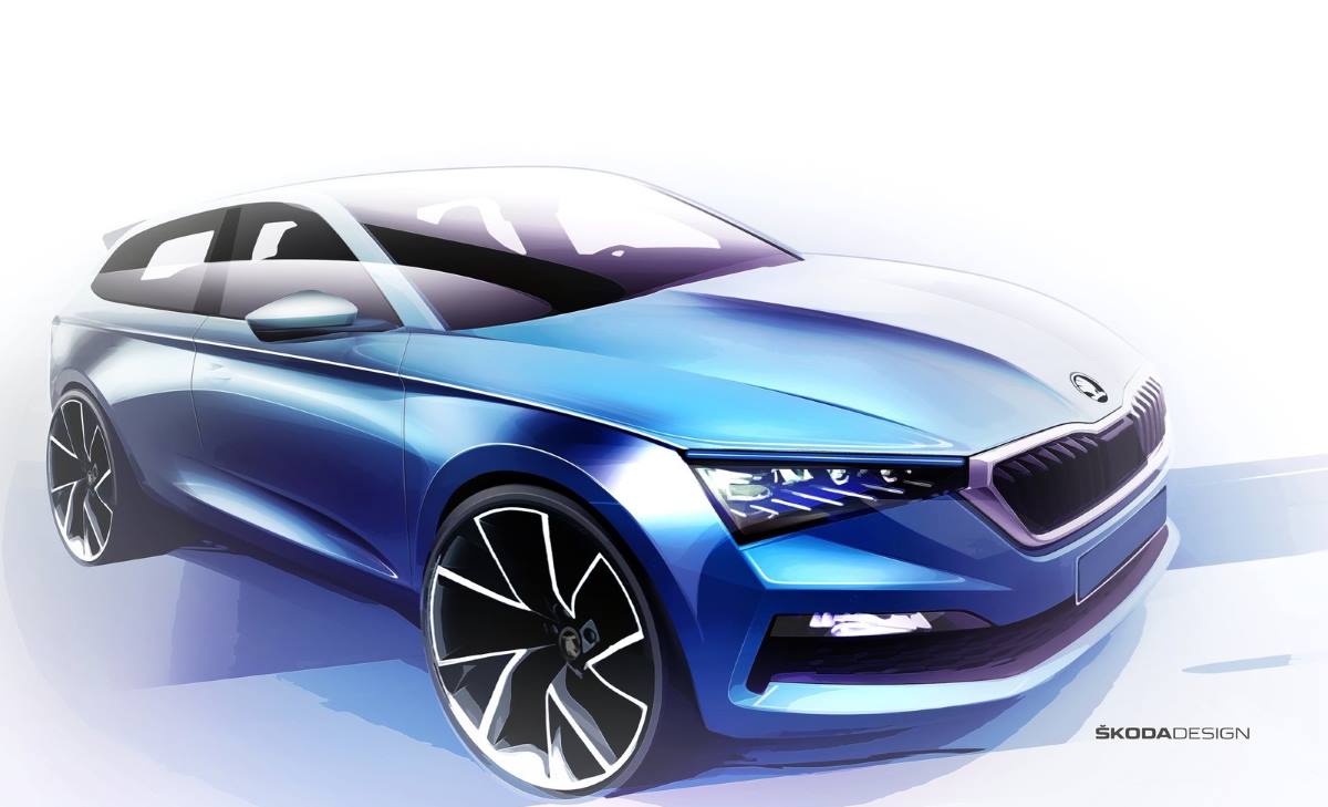 El futuro restyling del Skoda Scala podrá tener un diseño parecido al de la imagen