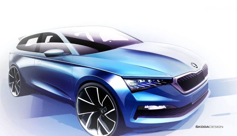 El futuro restyling del Skoda Scala podrá tener un diseño parecido al de la imagen