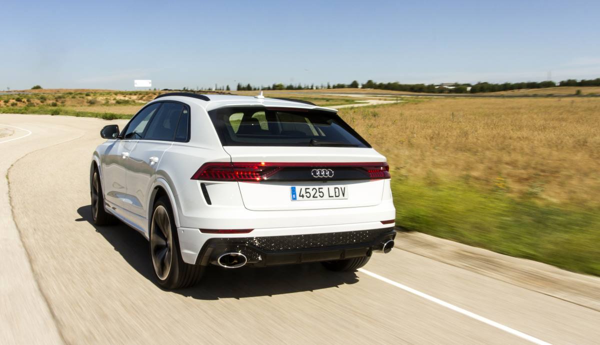 El Audi RS Q8, probado en circuito