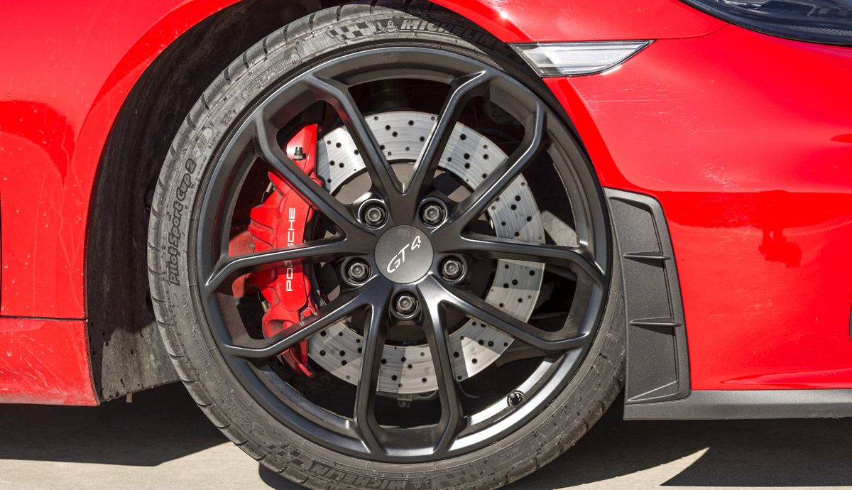 El Porsche Cayman GT4, en detalle.