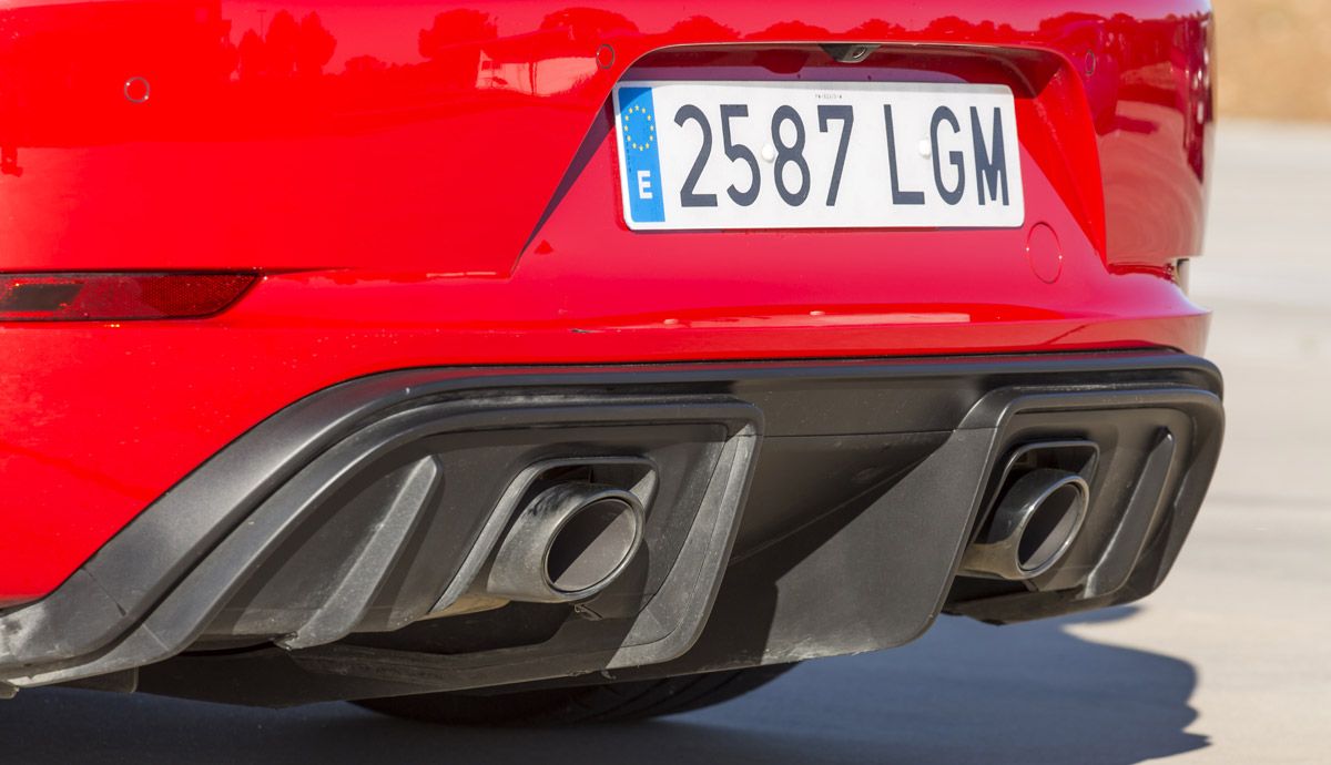 El Porsche Cayman GT4, en detalle.