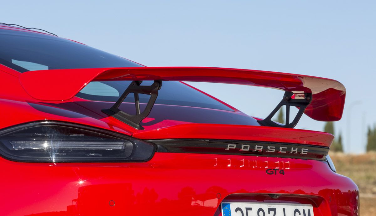 El Porsche Cayman GT4, en detalle.
