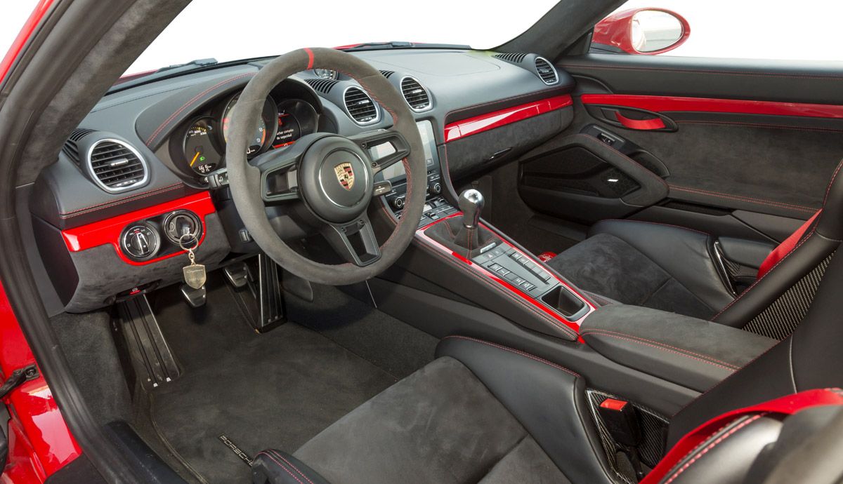 El Porsche Cayman GT4, en detalle.