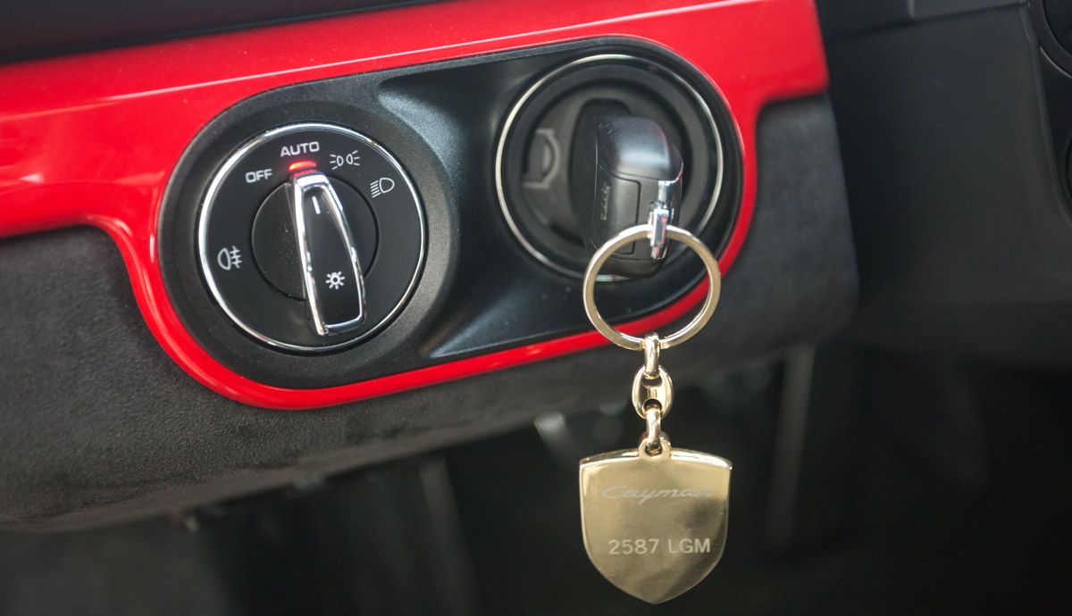 El Porsche Cayman GT4, en detalle.