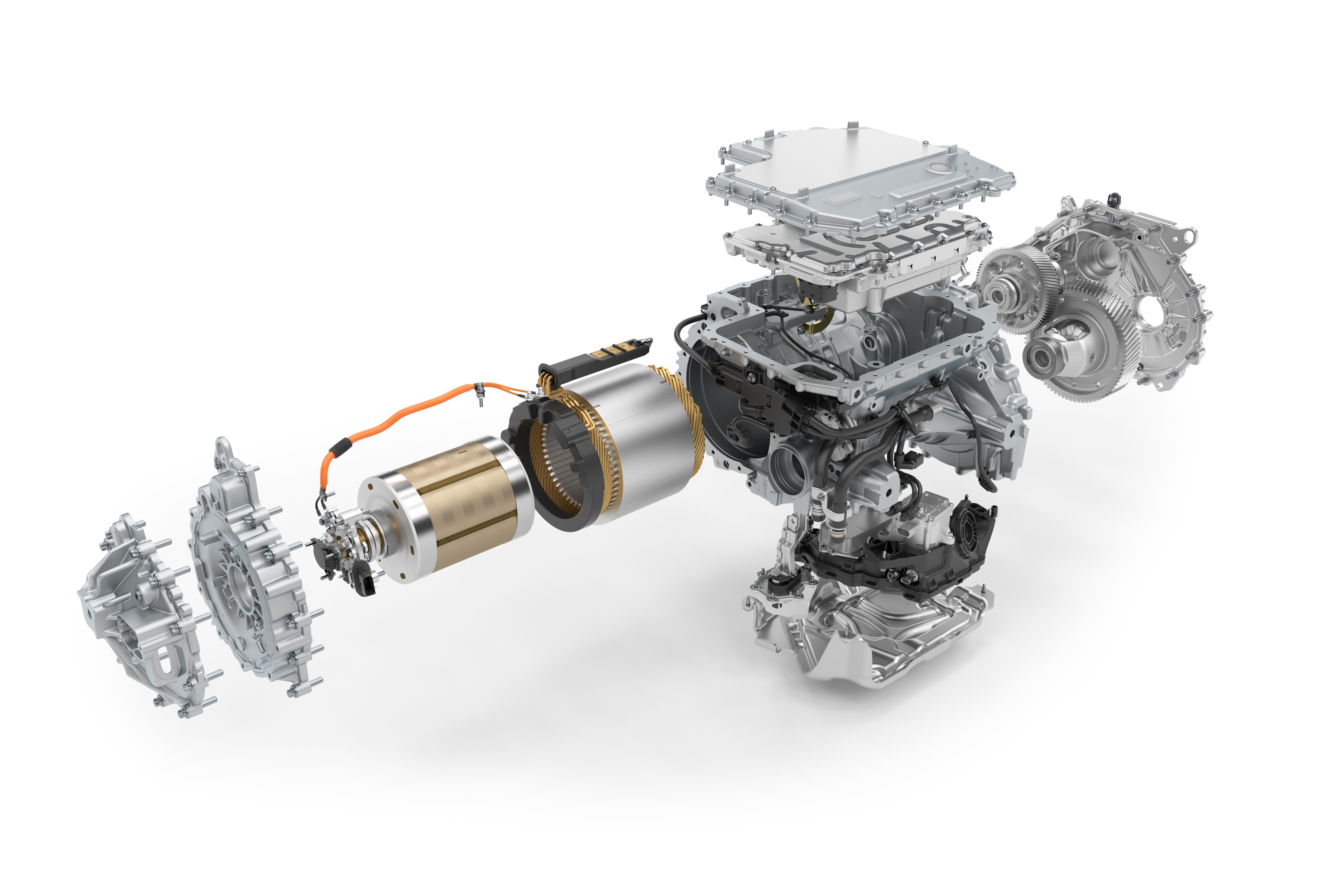 El motor eléctrico del BMW iX3 está ubicado sobre el eje posterior, es de tipo síncrono sin tierras raras y rinde 286 CV y 400 Nm.