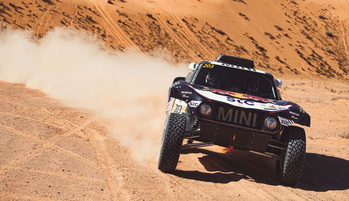 Carlos Sainz y Lucas Cruz, a por su cuarto Dakar.