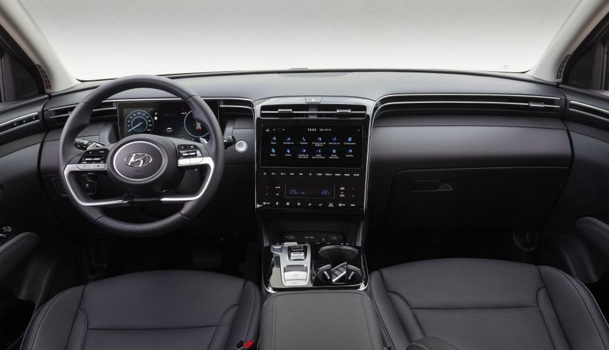 El interior del Hyundai Tucson 2021