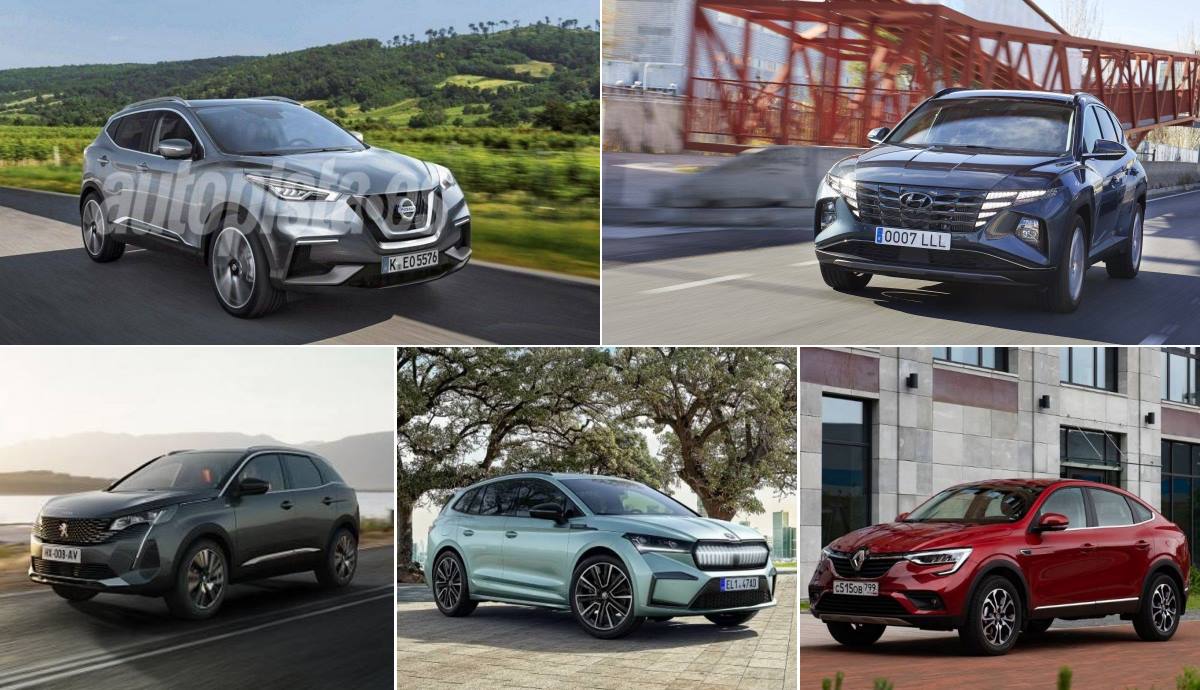 Los 5 SUV protagonistas en 2021: nuevos Tucson, Qashqai, 3008, Arkana y Enyaq