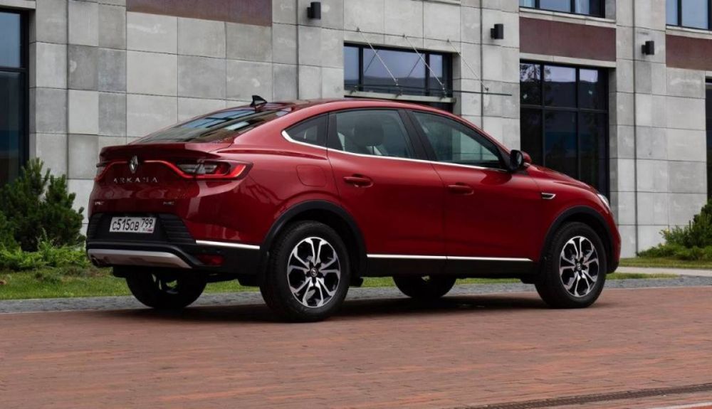 Silueta del Renault Arkana 2021 Silueta del Renault Arkana 2021